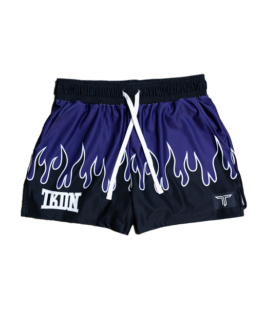 Fire FC Gym Shorts (5” & 7” Inseam) - Berry