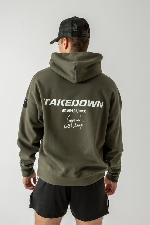 Unbreakable Heavyweight Hoodie - Military Green