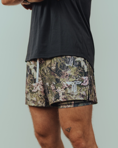 Hunter Camo Gym Shorts (5” & 7” Inseam)