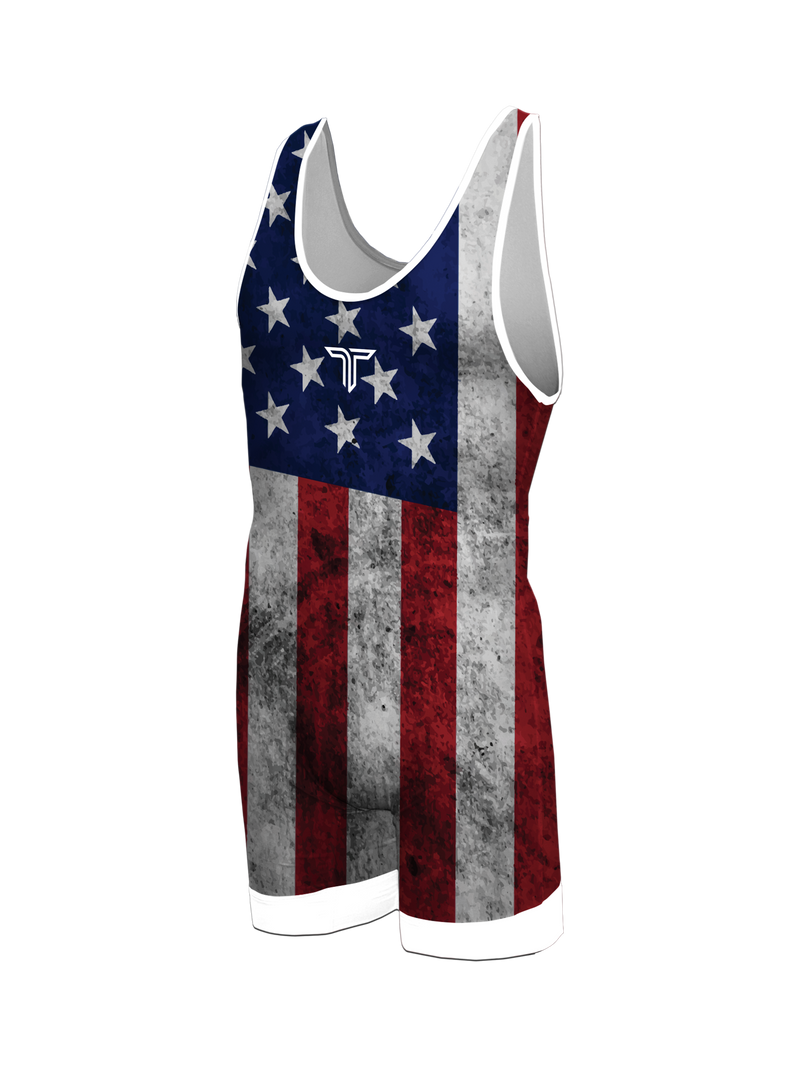 Youth American Grit Wrestling Singlet