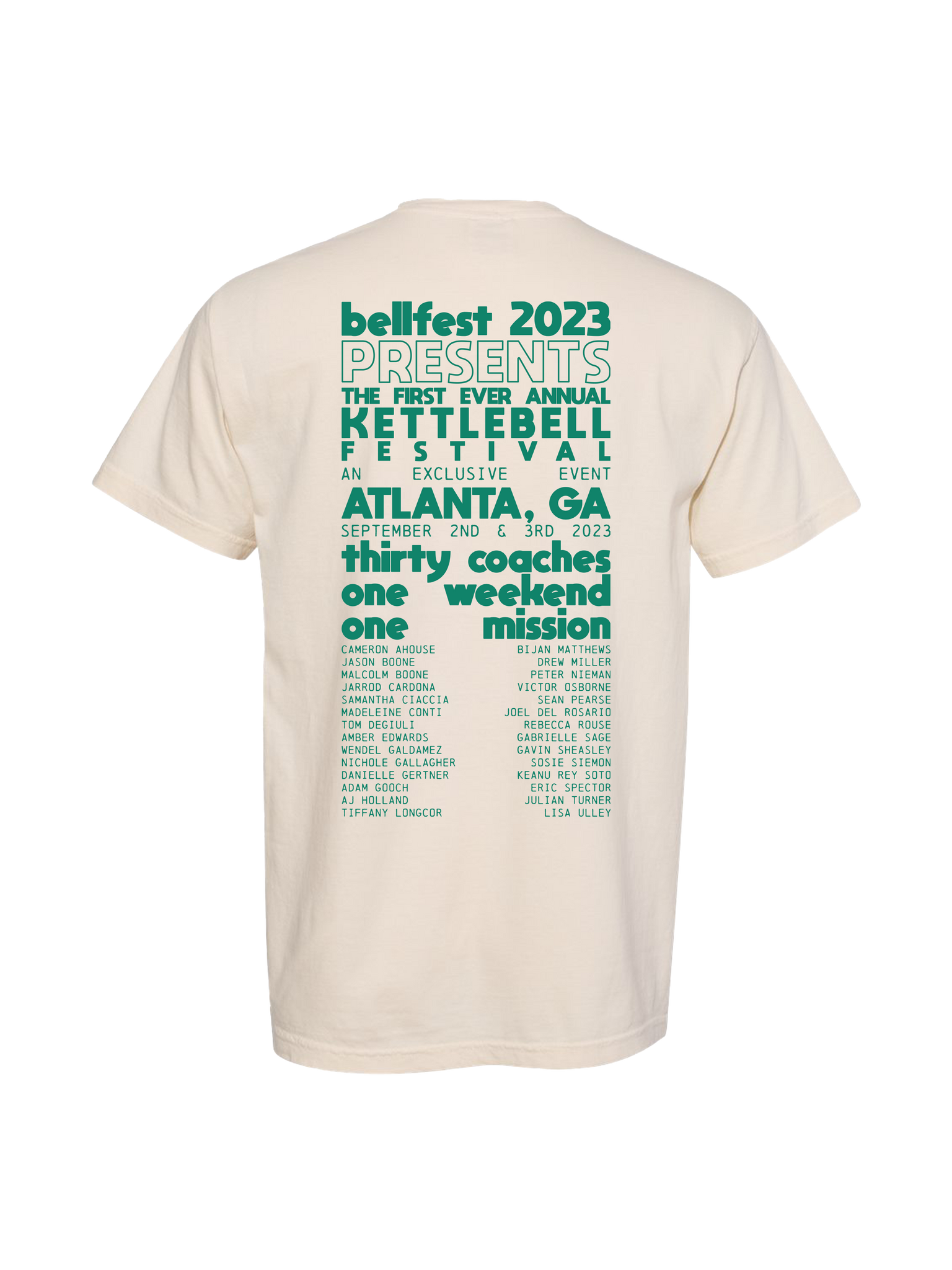 Bellfest 2023 Lineup T-Shirt *Limited Edition*