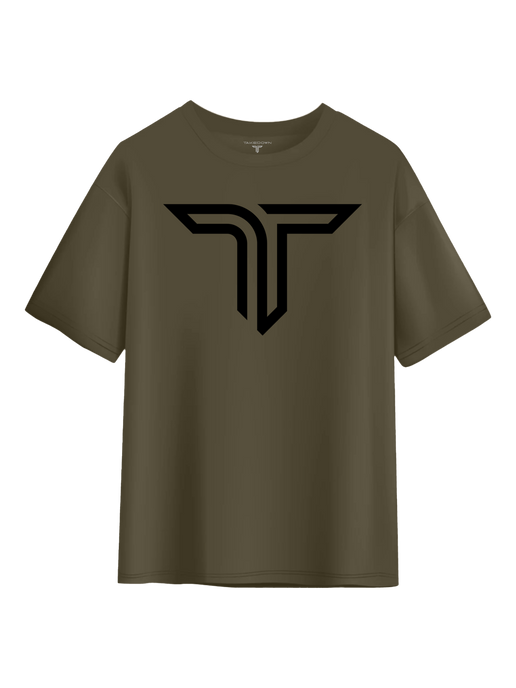 Big T Icon Oversized T-Shirt - Military Green