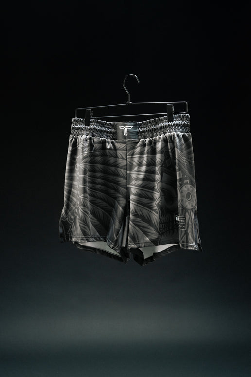 Youth Blackout Warrior Chief Fight Shorts