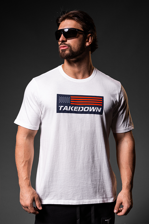 Flag Logo T-Shirt - White