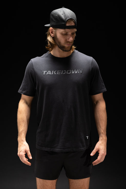 Blackout Logo Stack T-Shirt