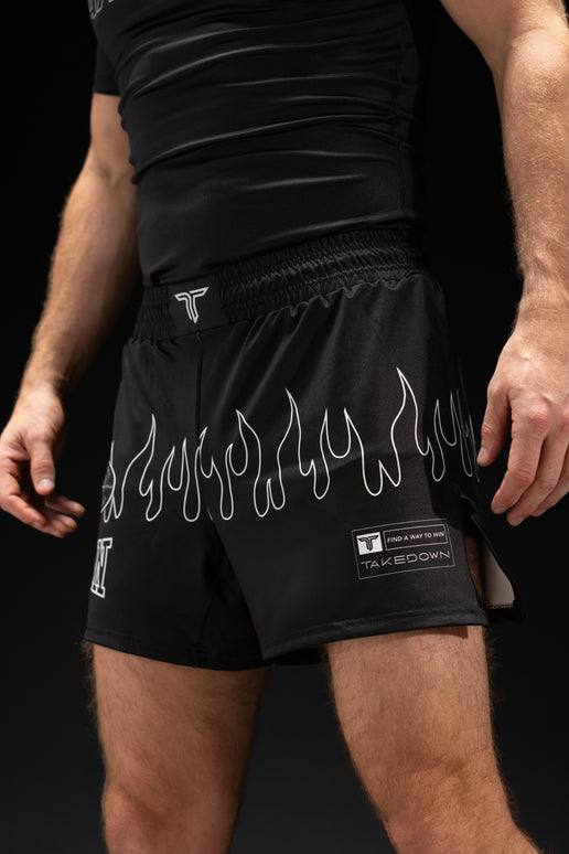 Blackout Fire FC Fight Shorts (5”&7“ Inseam)