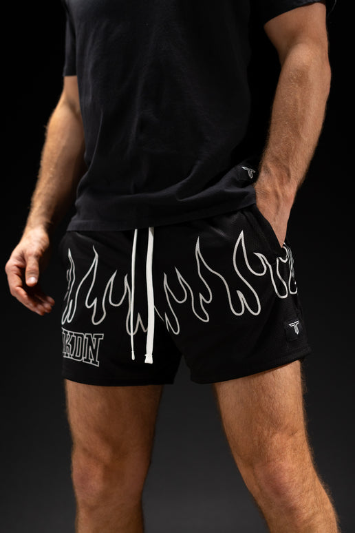 Blackout Fire FC Mesh Training Short (5” Inseam)