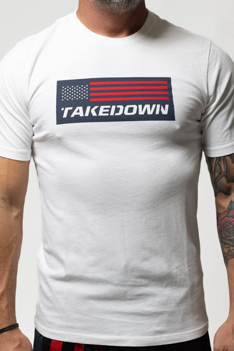 Flag Logo T-Shirt - White