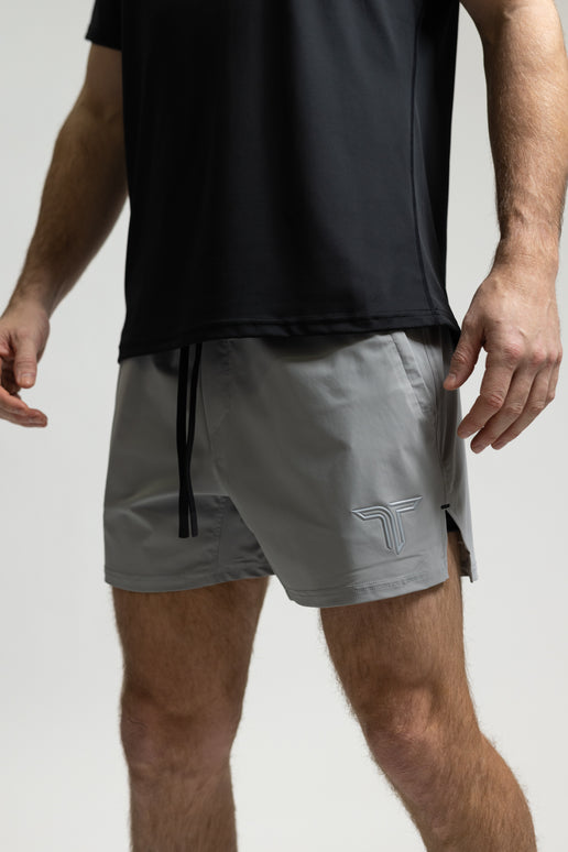 Intensity Training Shorts (5”Inseam) - Grey Smoke