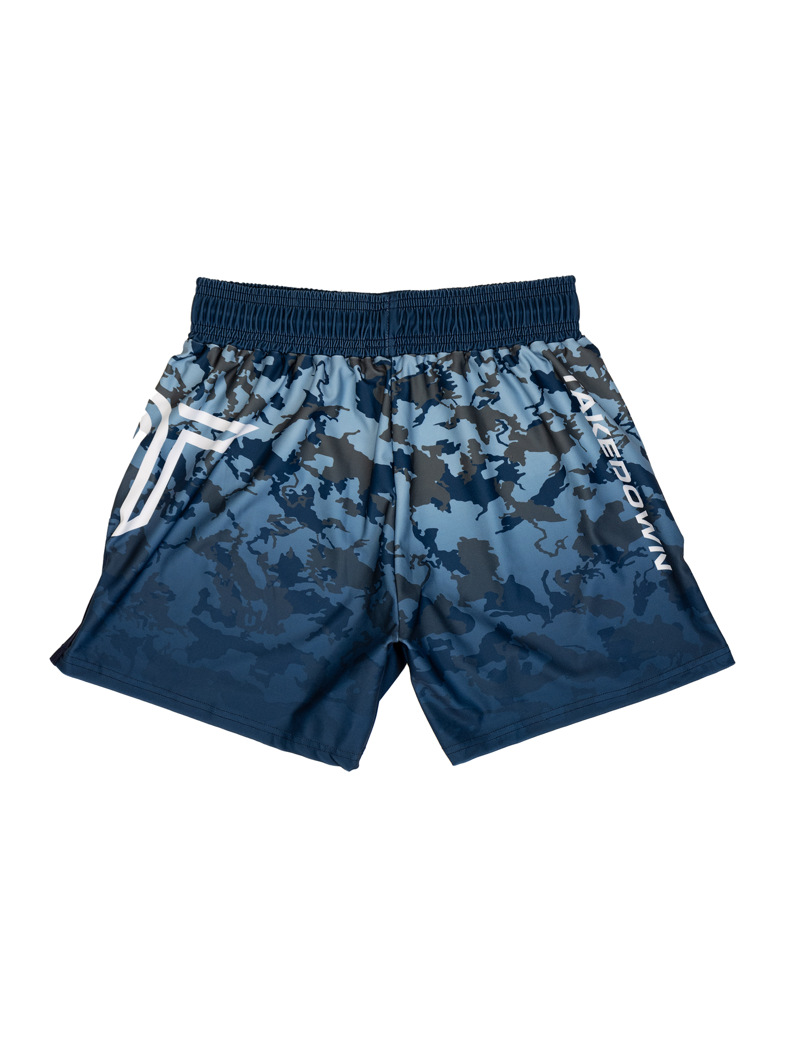 Particle Camo Fight Shorts - Ink (5"&7" Inseam)