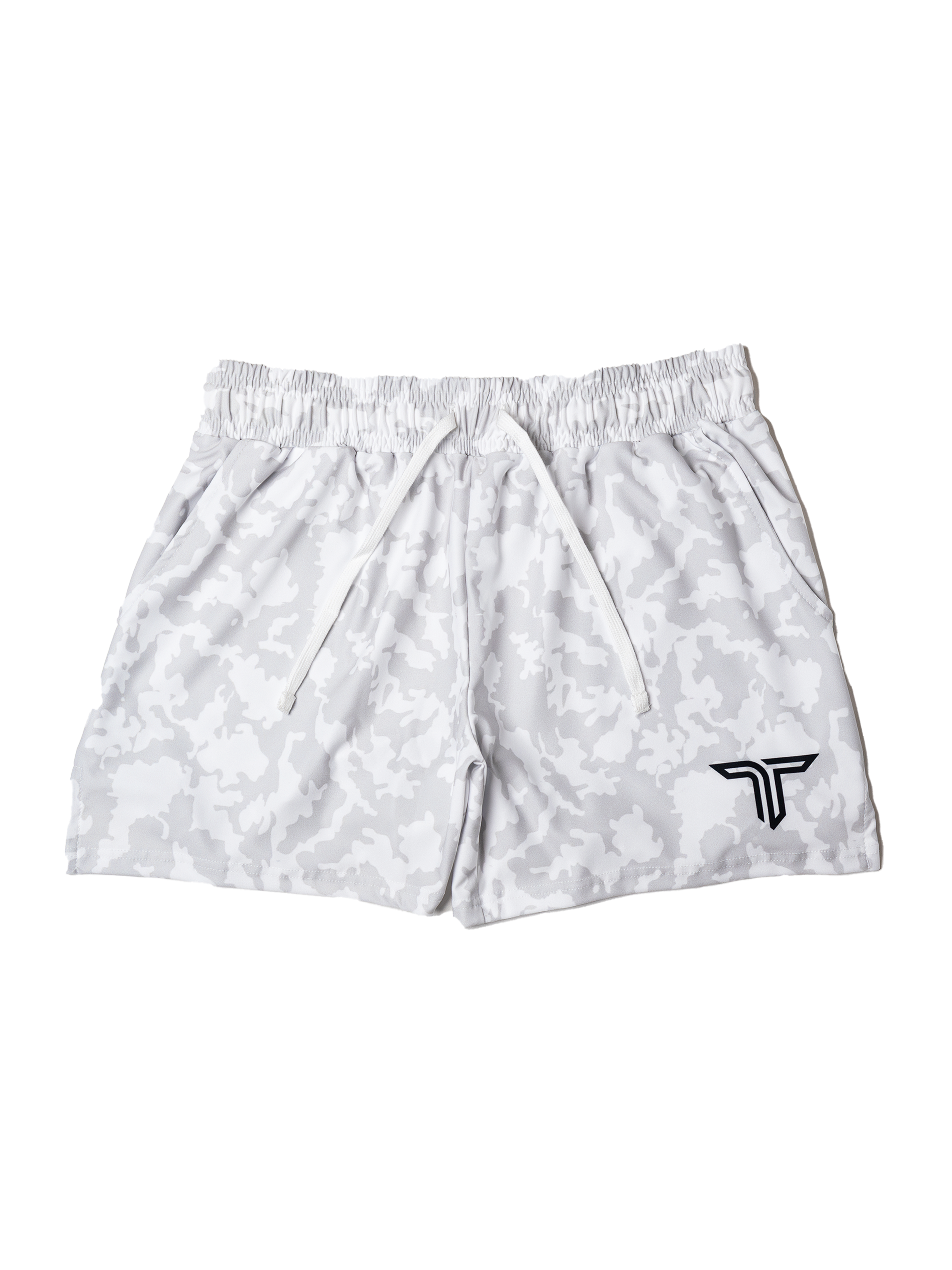 White Camo Gym Shorts (5
