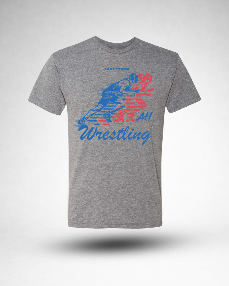 Vintage Wrestling - Daily Grind Heather Tee