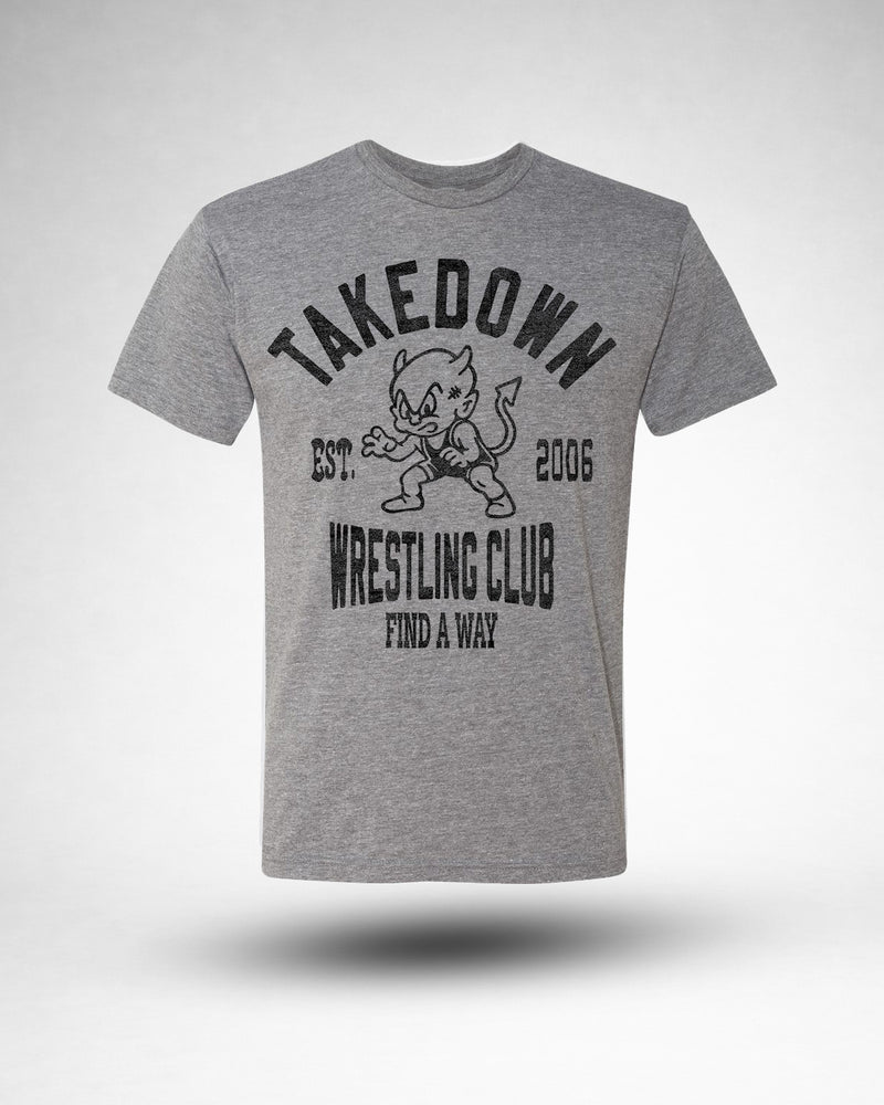 Takedown Wrestling Club - Daily Grind Heather Tee