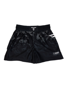 Particle Camo Women's Fight Shorts - Onyx (3" & 5" Inseam)