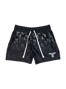 Particle Camo Gym Shorts - Onyx (5"&7" Inseam)