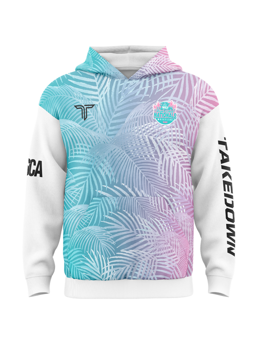 2026 NHSCA Nationals Performance Hoodie - Pink/Blue *PREORDER*
