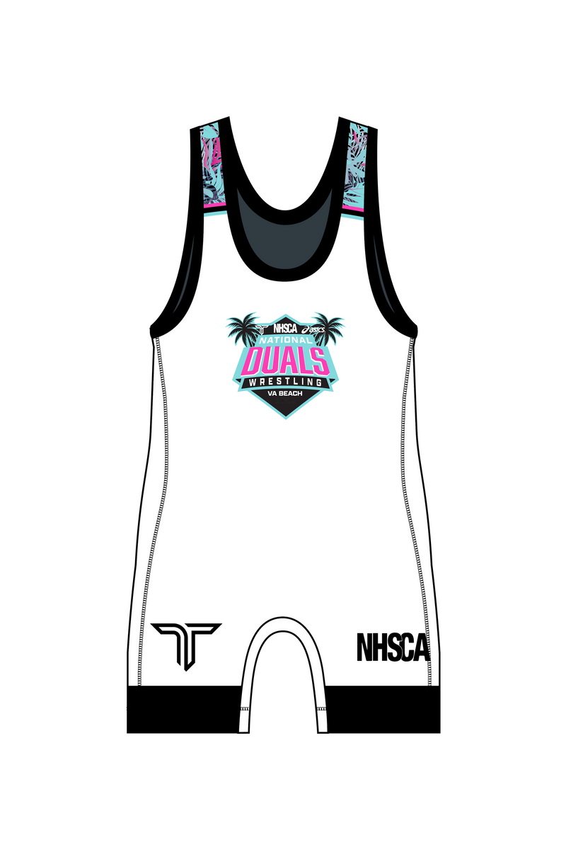 2025 NHSCA Duals Singlet - White