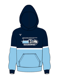 South River Youth Athletics Hoodie - Baby Blue / Navy