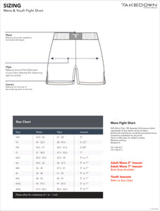 Battle Green Core Fight Shorts (5"&7“ Inseam)