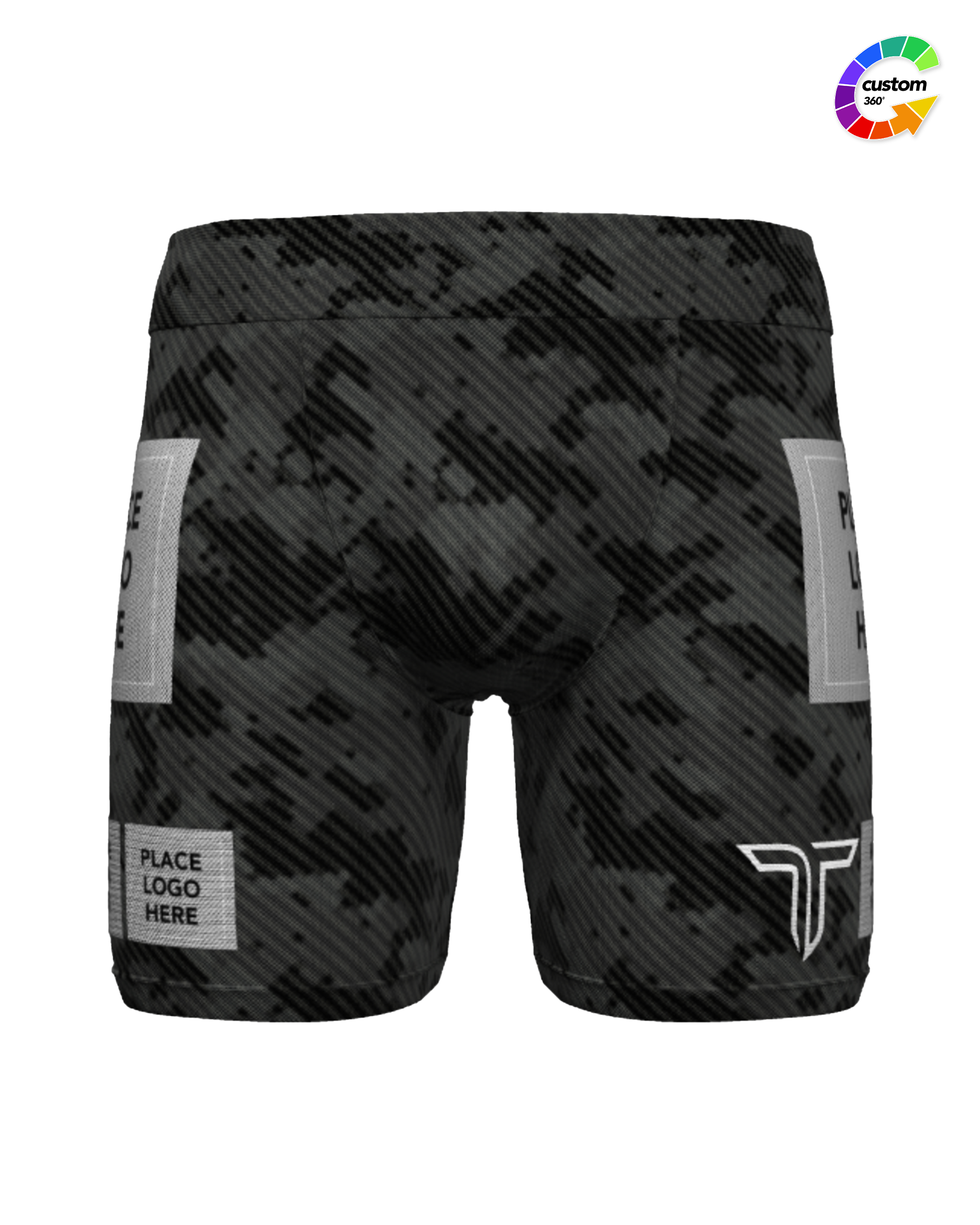 TD-CS-006 360° Custom Compression Shorts