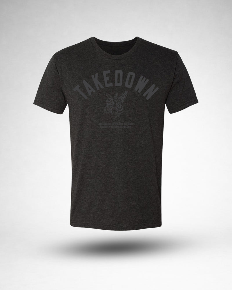 Float & Sting - Daily Grind Black Tee