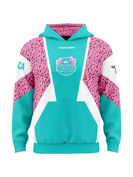 2026 NHSCA Nationals Performance Hoodie - White *PREORDER*