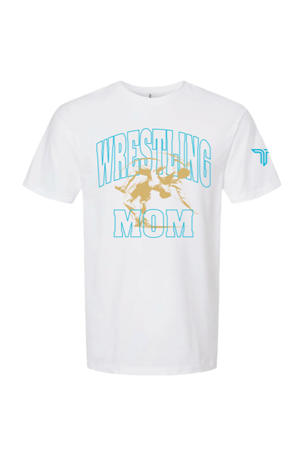 Team GA Wrestling Mom T-Shirt 04 - White