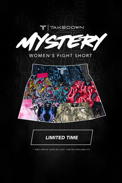 Mystery Women's Fight Shorts (3”&5” Inseam)