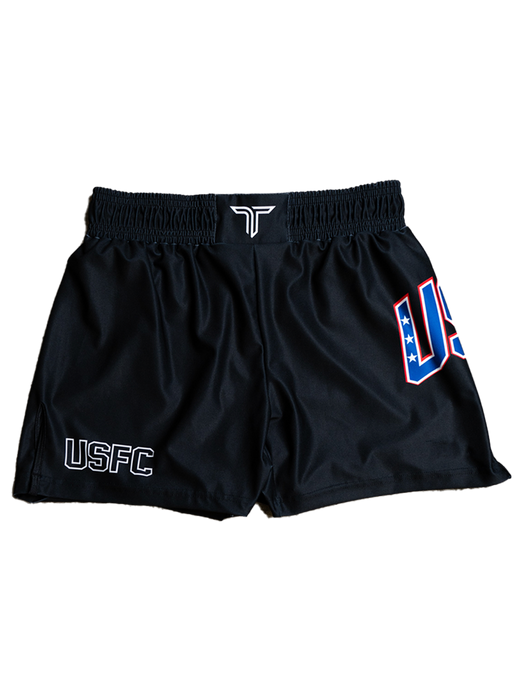 US Fight Club Fight Shorts (5”&7“ Inseam) - Black