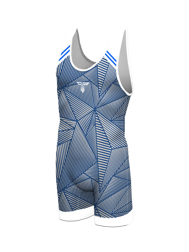 Youth Vector Prism Wrestling Singlet
