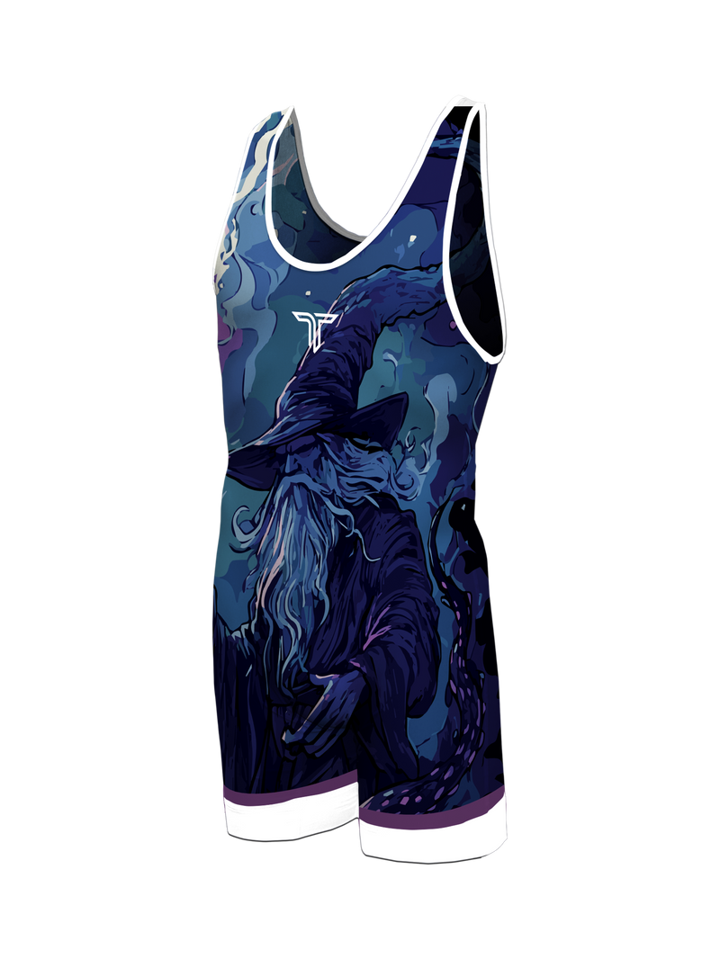Youth Wizard Wrestling Singlet