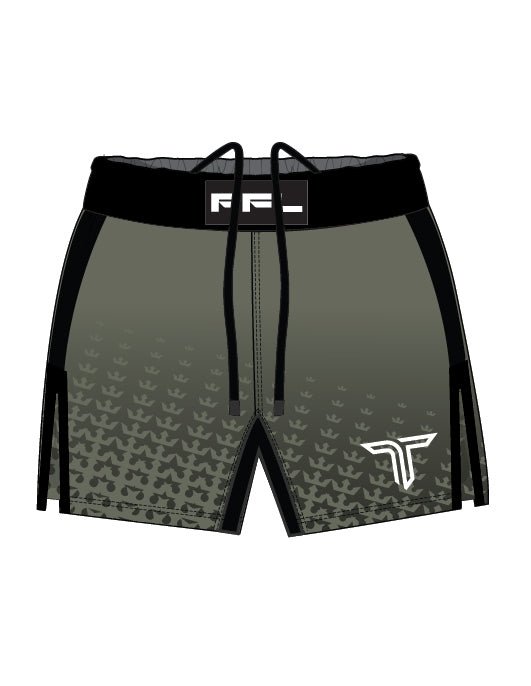PFL Crown 5” Pro Fight Short - Military Green