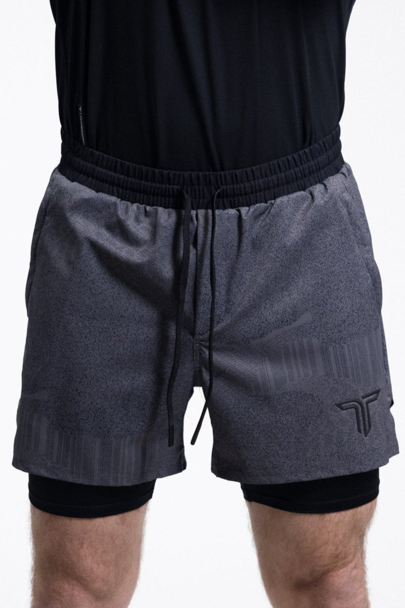 T-Tech Lined Training Shorts (5” Inseam) - Black Night Vision