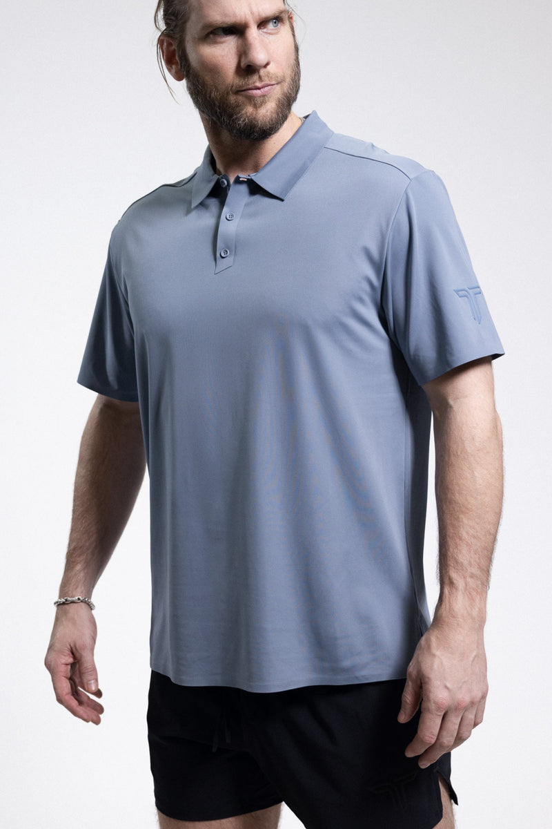 Tech Polo - Slate Blue
