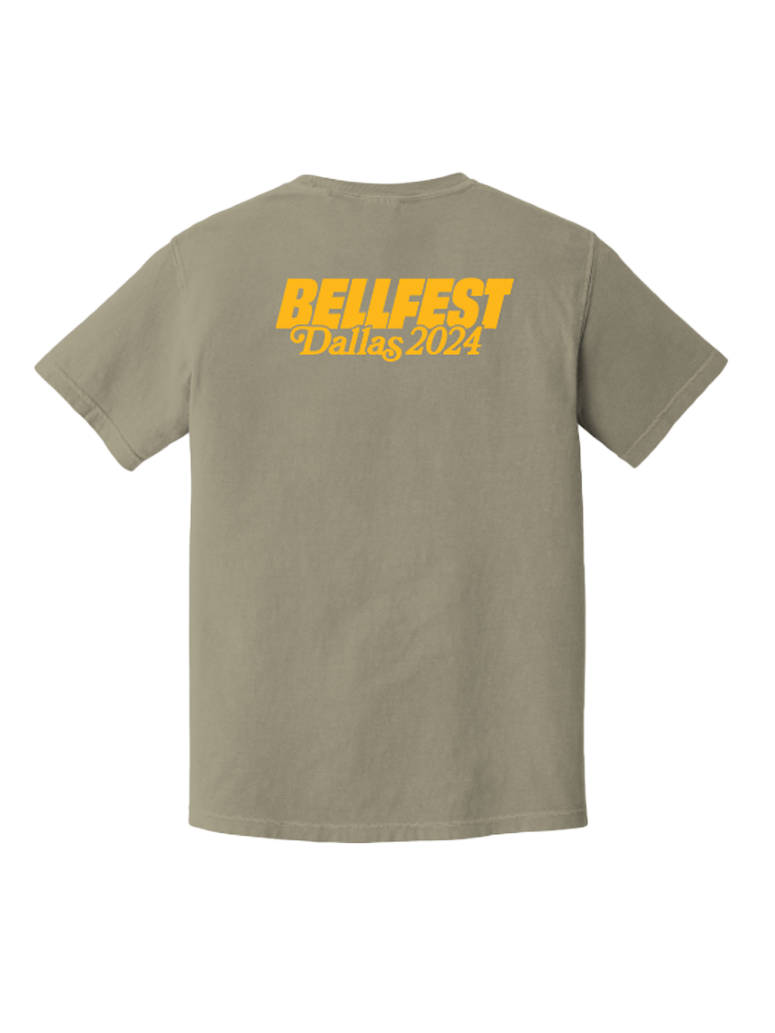Bellfest Dallas 2024 Comfort Colors T-Shirt - Sandstone