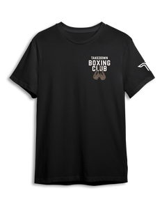 Boxing Club Graphic T-Shirt - Black