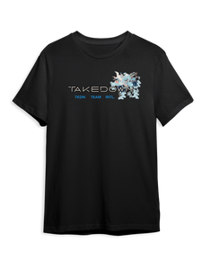 Blue Flowers Graphic T-Shirt