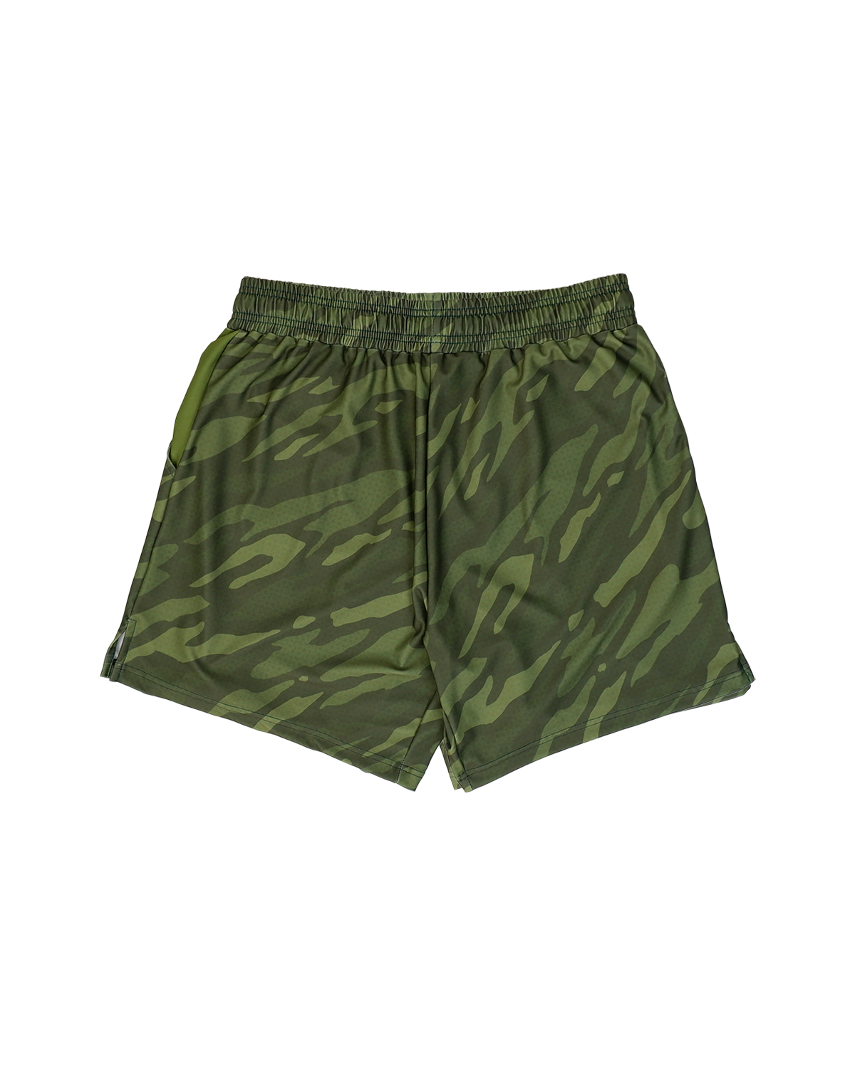 Green Ghost Camo Gym Shorts (5"&7" Inseam)