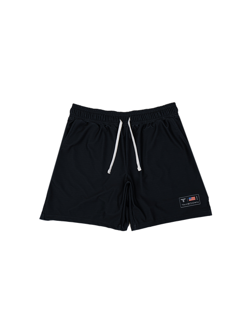 Raven Black Core Gym Shorts (5”&7” Inseam)
