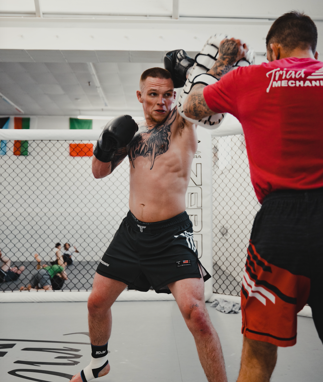 Raven Black Core Fight Shorts (5"&7“ Inseam)