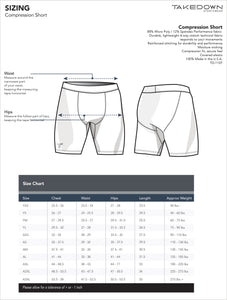TD-CS-001 360° Custom Compression Shorts