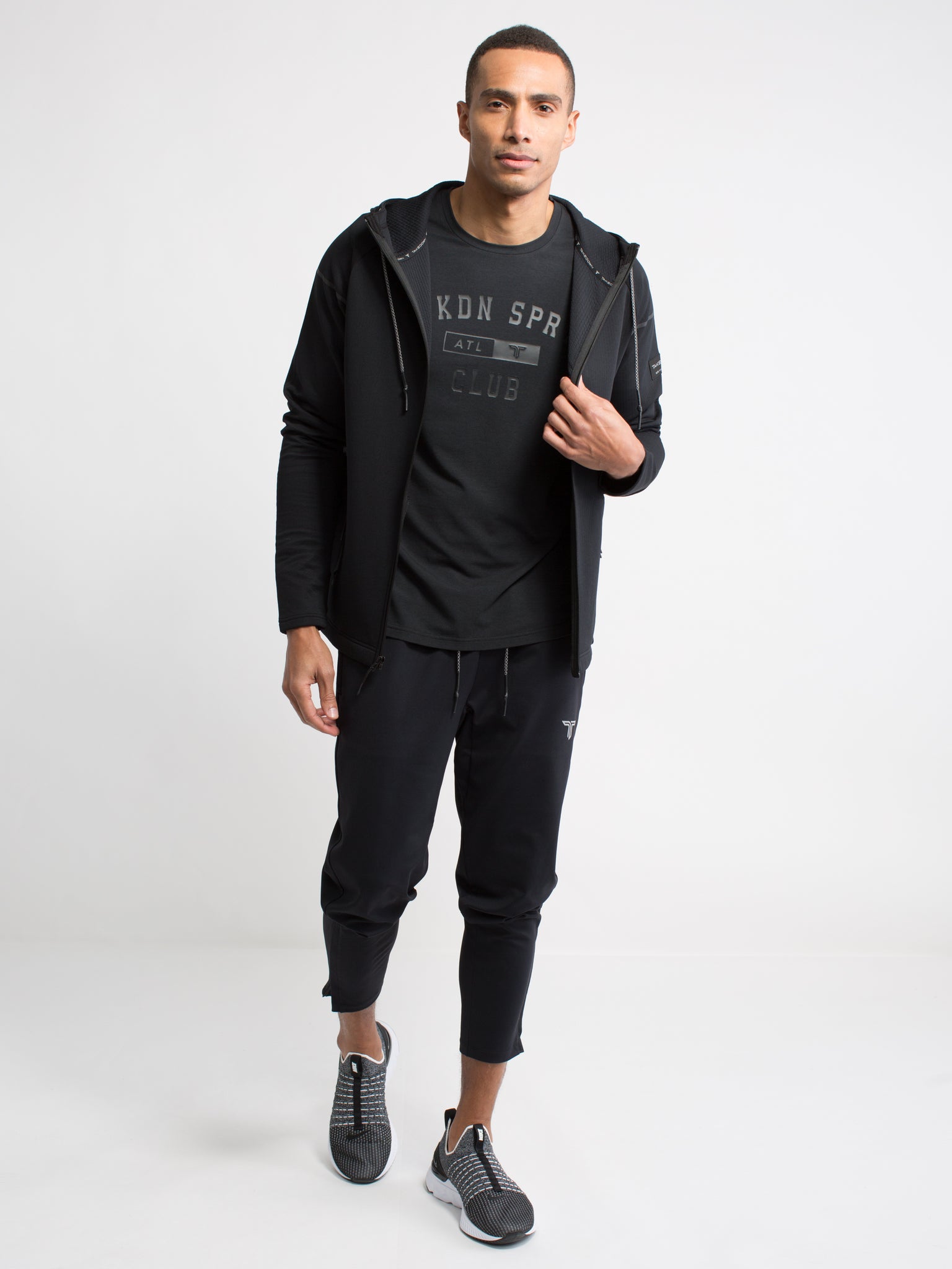 Black Ops Quilted Hoodie