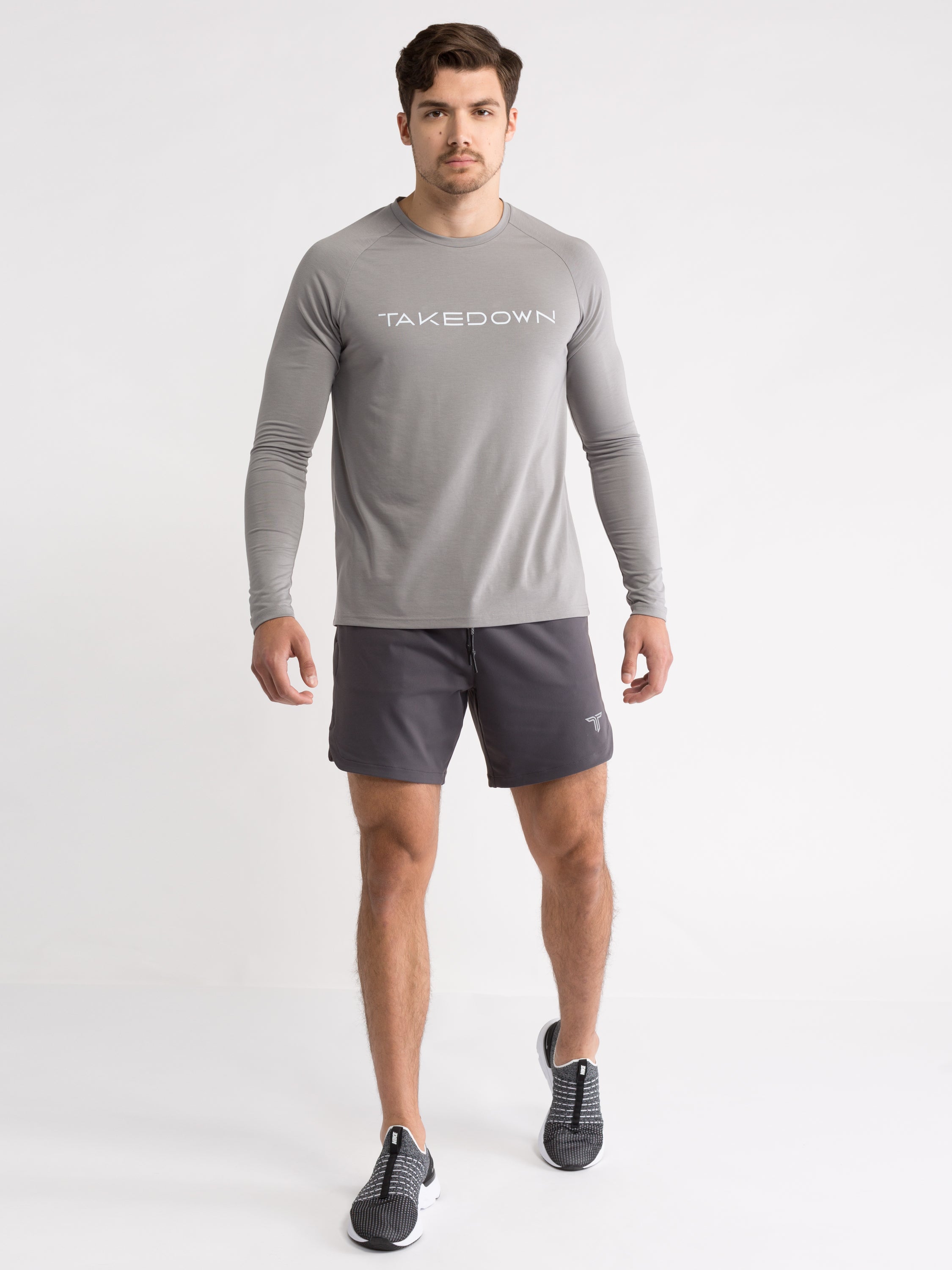 Dri-Release L/S Chest Logo Tee
