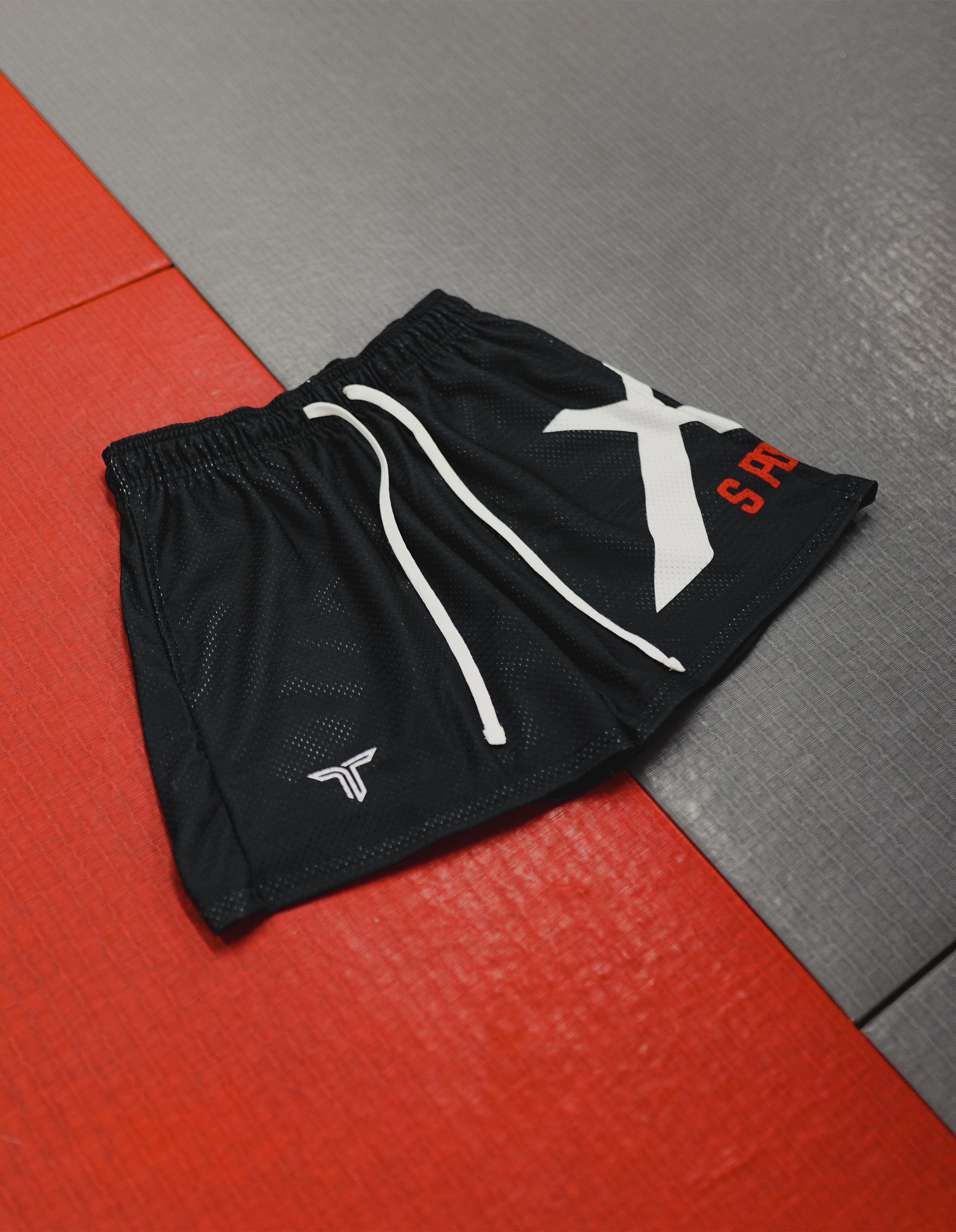 X3 Sports Mesh Rec Shorts - Black